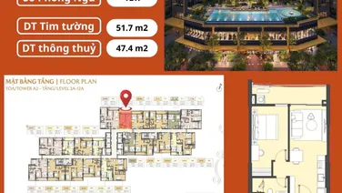 BÁN CĂN 1PN GIÁ TỐT MASTERI PARK PLACE THE GLOBAL CITY | TẦNG ĐẸP LAYOUT ĐẸP GIÁ 6,629 TỶ