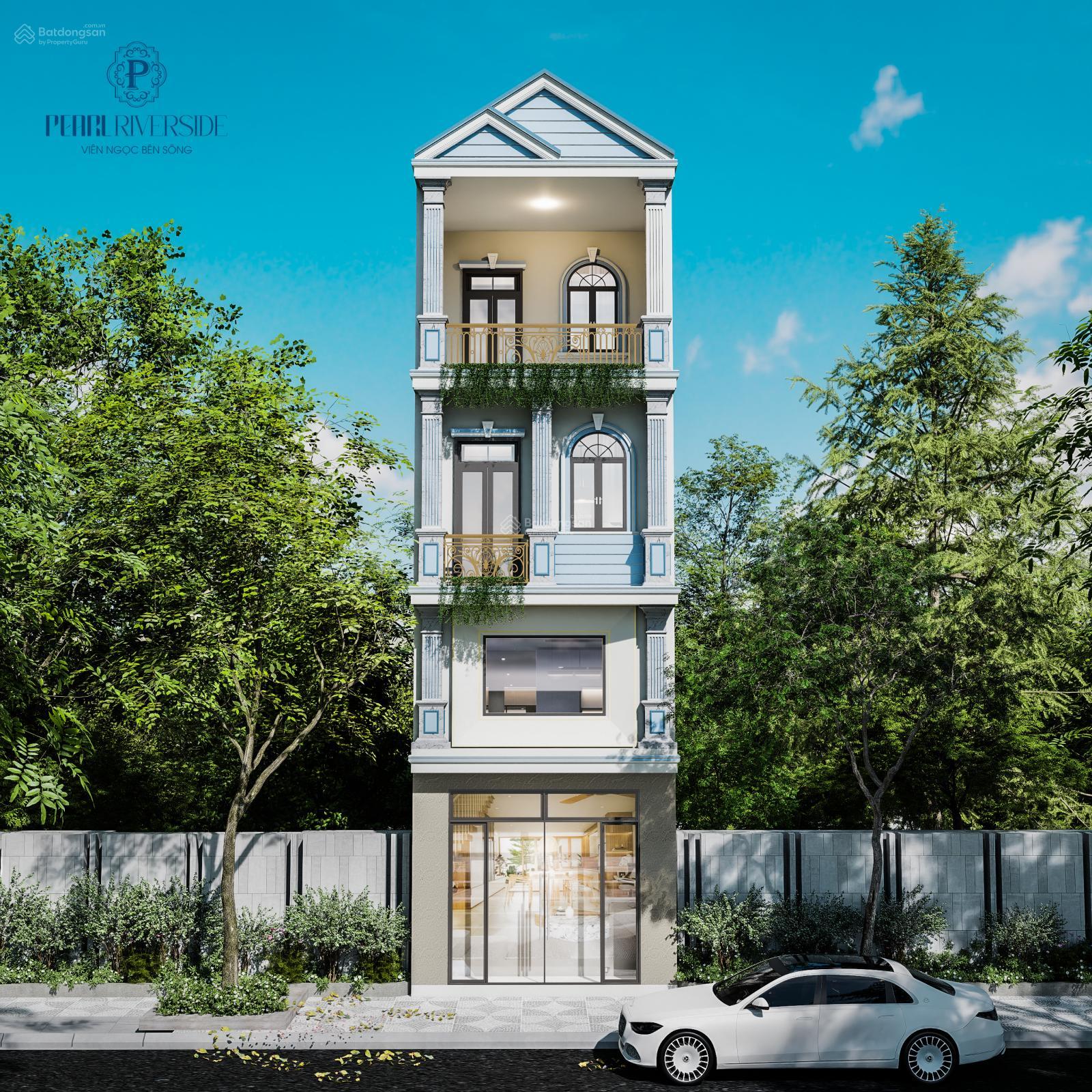 Mở bán đợt 1 nhà phố Phú Định Pearl Riverside 1 trệt 1 lửng 2 lầu giá 6,390 tỷ hỗ trợ vay
