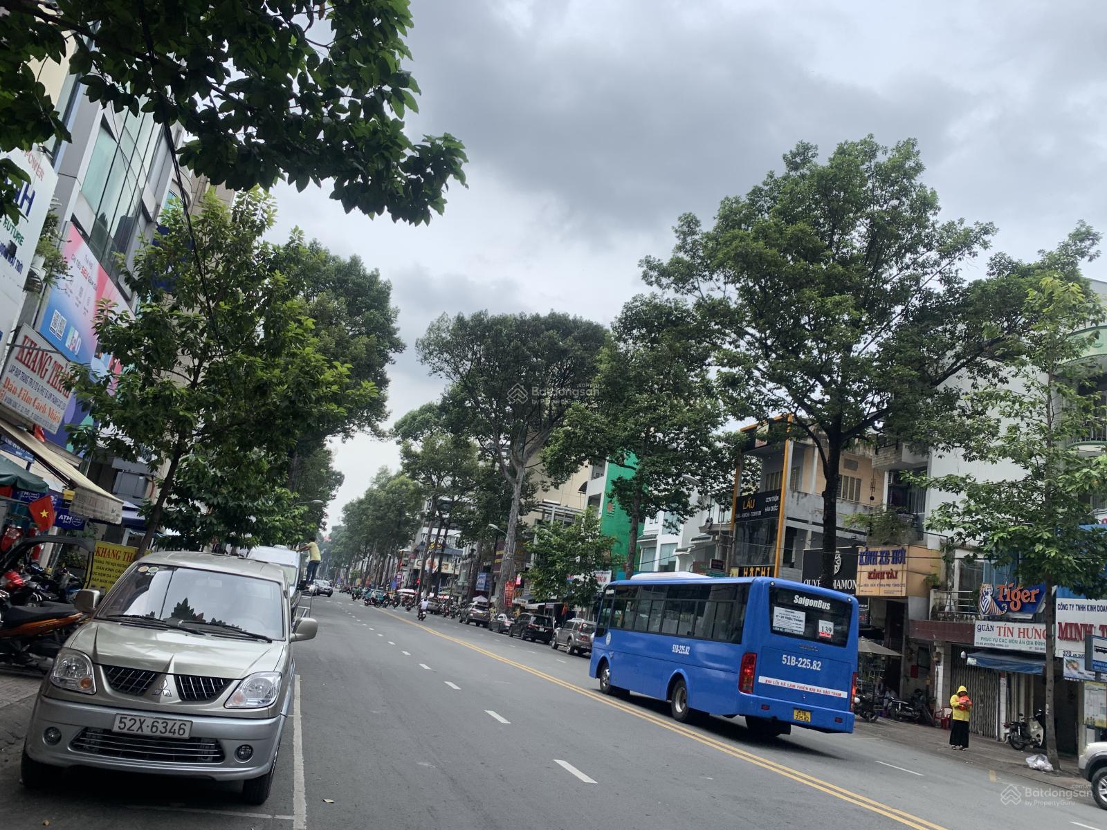 Mặt Tiền An Dương Vương Quận 5, Đoạn 2 chiều xe hơi vỉa hè, DT 75m2 xây 7 tầng, ngang 4m, chỉ 45tỷ