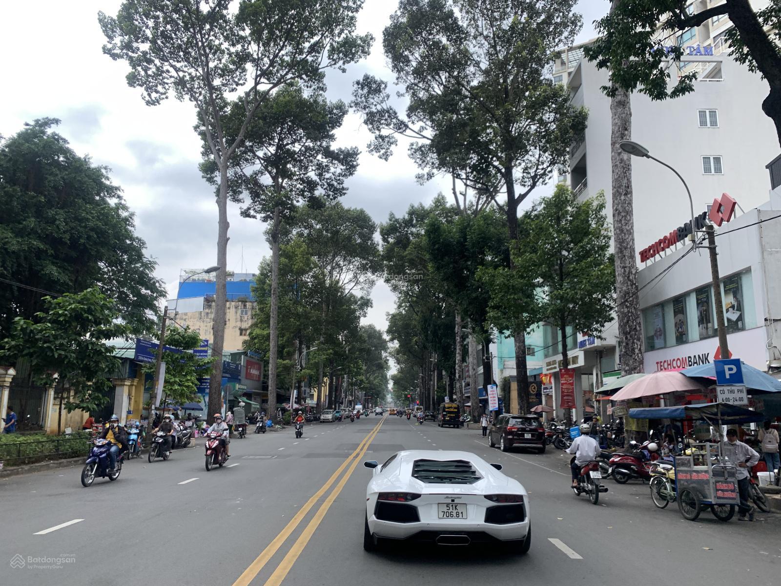 Mặt Tiền An Dương Vương Quận 5, Đoạn 2 chiều xe hơi vỉa hè, DT 75m2 xây 7 tầng, ngang 4m, chỉ 45tỷ