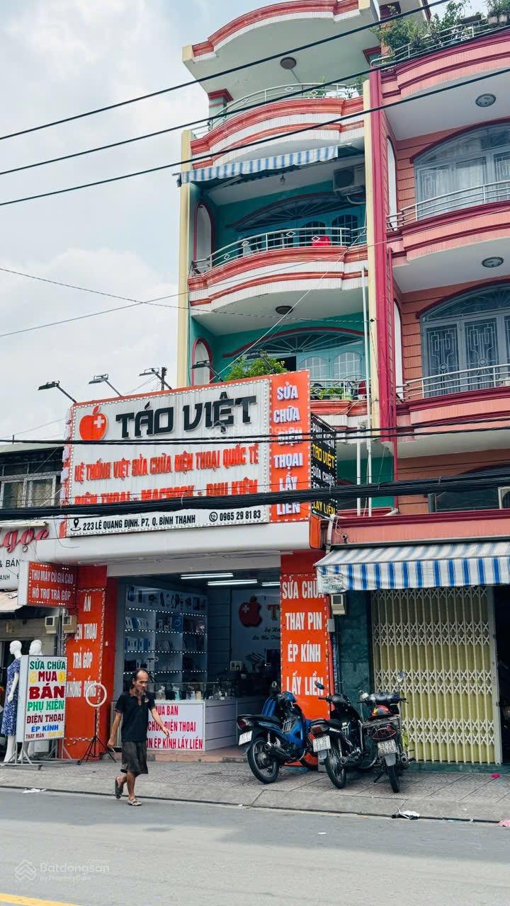 Nhà mặt phố Lê Quang Định, 22 tỷ, 92m2, kết cấu 3 tầng ngang 4,6m x 20m nở hậu đẹp hẻm sau 3m Nhà mặt phố Lê Quang Định, 22 tỷ, 92m2, kết cấu 3 tầng ngang 4,6m x 20m nở hậu đẹp hẻm sau 3m