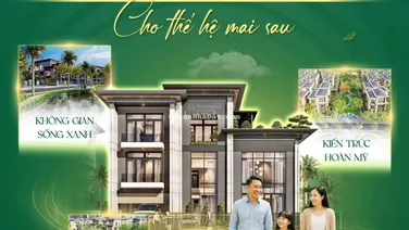 Sunflower Villa - Biệt thự đơn lập 18x24m ngay trung tâm TP mới, TT 55% nhận nhà, chiết khấu 500tr