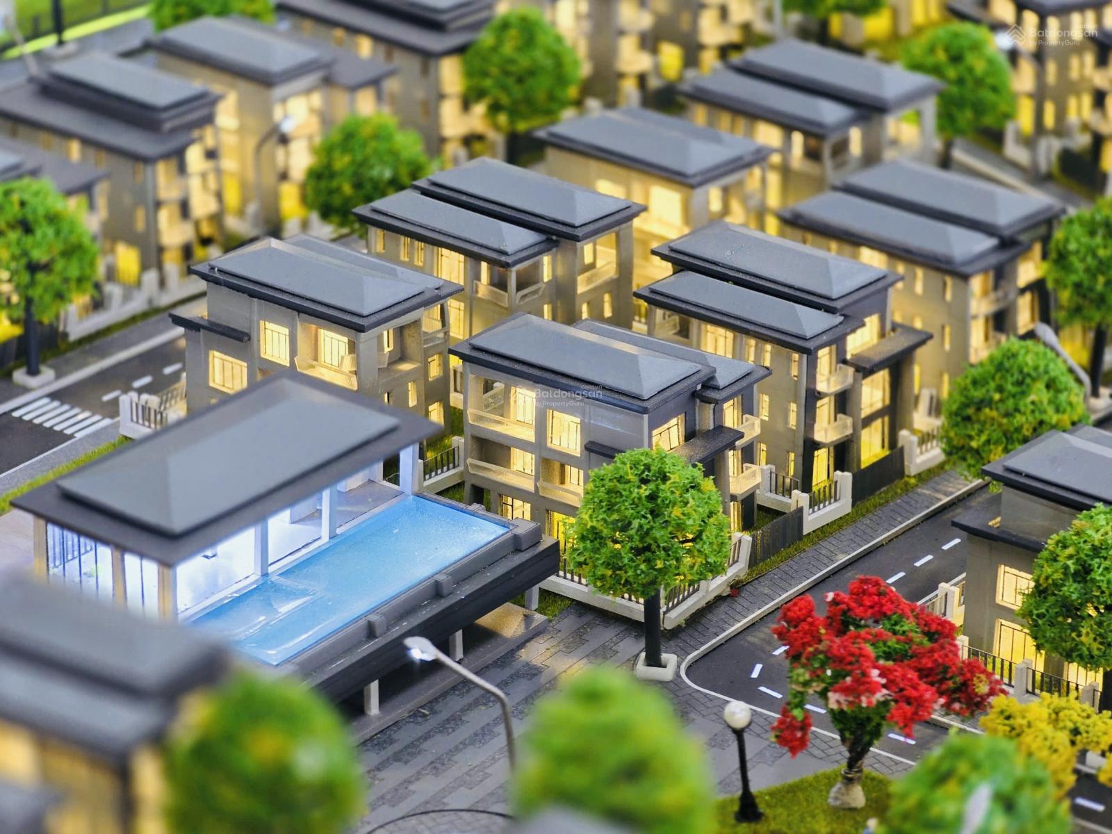 Sunflower Villa - Biệt thự đơn lập 18x24m ngay trung tâm TP mới, TT 55% nhận nhà, chiết khấu 500tr