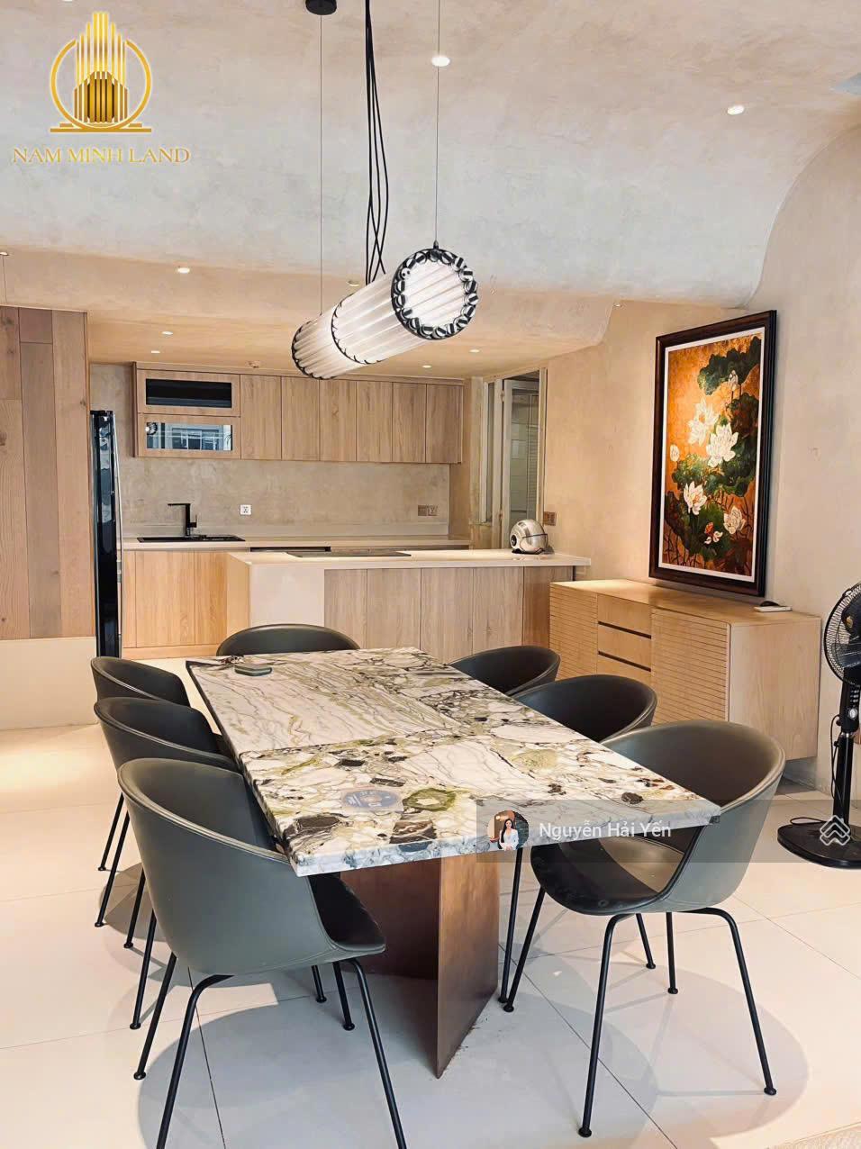 Hải Yến Nam Minh Land - cho thuê căn hộ Saigon Pearl 141m2 + 20m2 sân, 3 phòng ngủ, nội thất mới