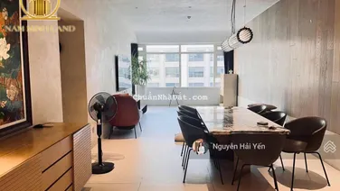 Hải Yến Nam Minh Land - cho thuê căn hộ Saigon Pearl 141m2 + 20m2 sân, 3 phòng ngủ, nội thất mới