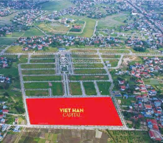 Chỉ 2 tỷ/lô - sở hữu ngay lô đất nền 100m2 KĐT Việt Hàn(Phổ Yên) sổ đỏ lâu dài đối diện KCN Samsung