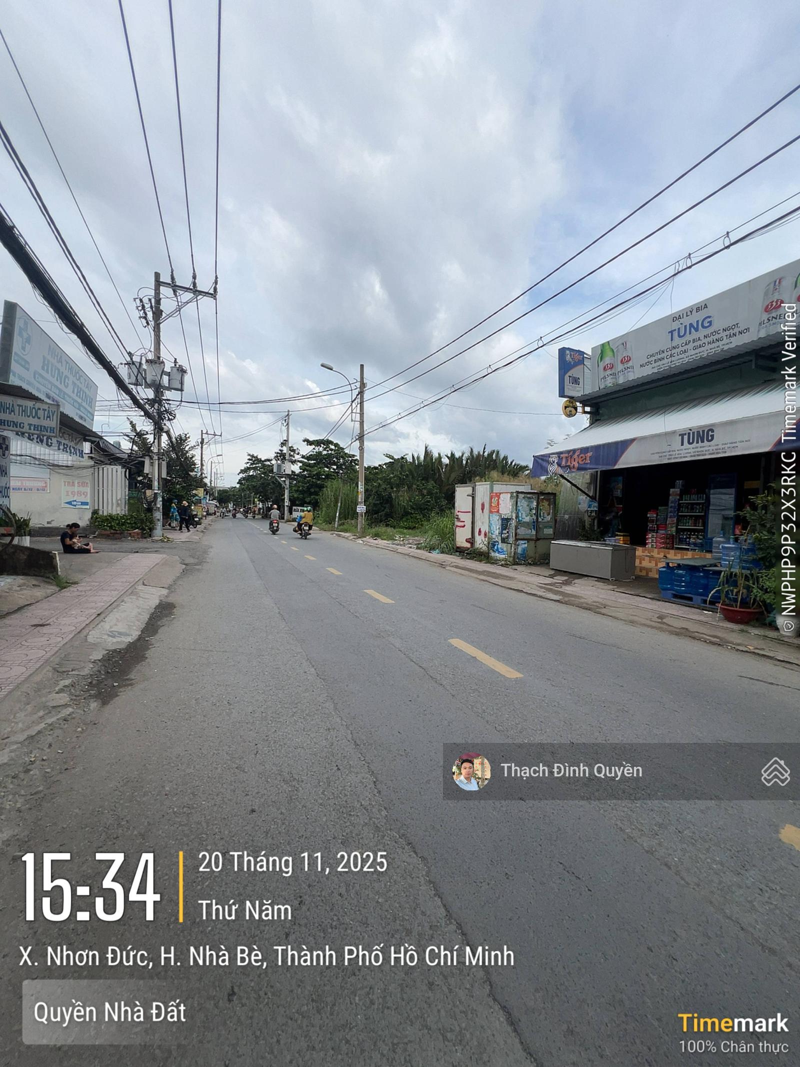 Đất thổ cư hẻm 1824 Lê Văn Lương; 10x18m giá 5,5 tỷ