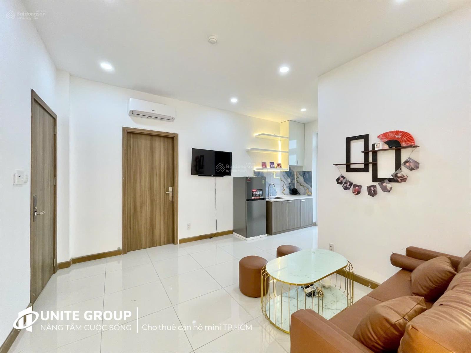 Cho thuê CHDV 1PN/Studio ban công, full NT ngay trung tâm Q7, sát Q4, Q1, gần Vincom, Cresscentmall
