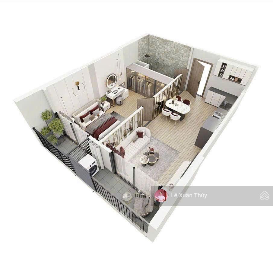 Rẻ nhất căn 1 phòng ngủ tòa Paris 5 giá 3.270 tỷ. LH 0869 547 ***