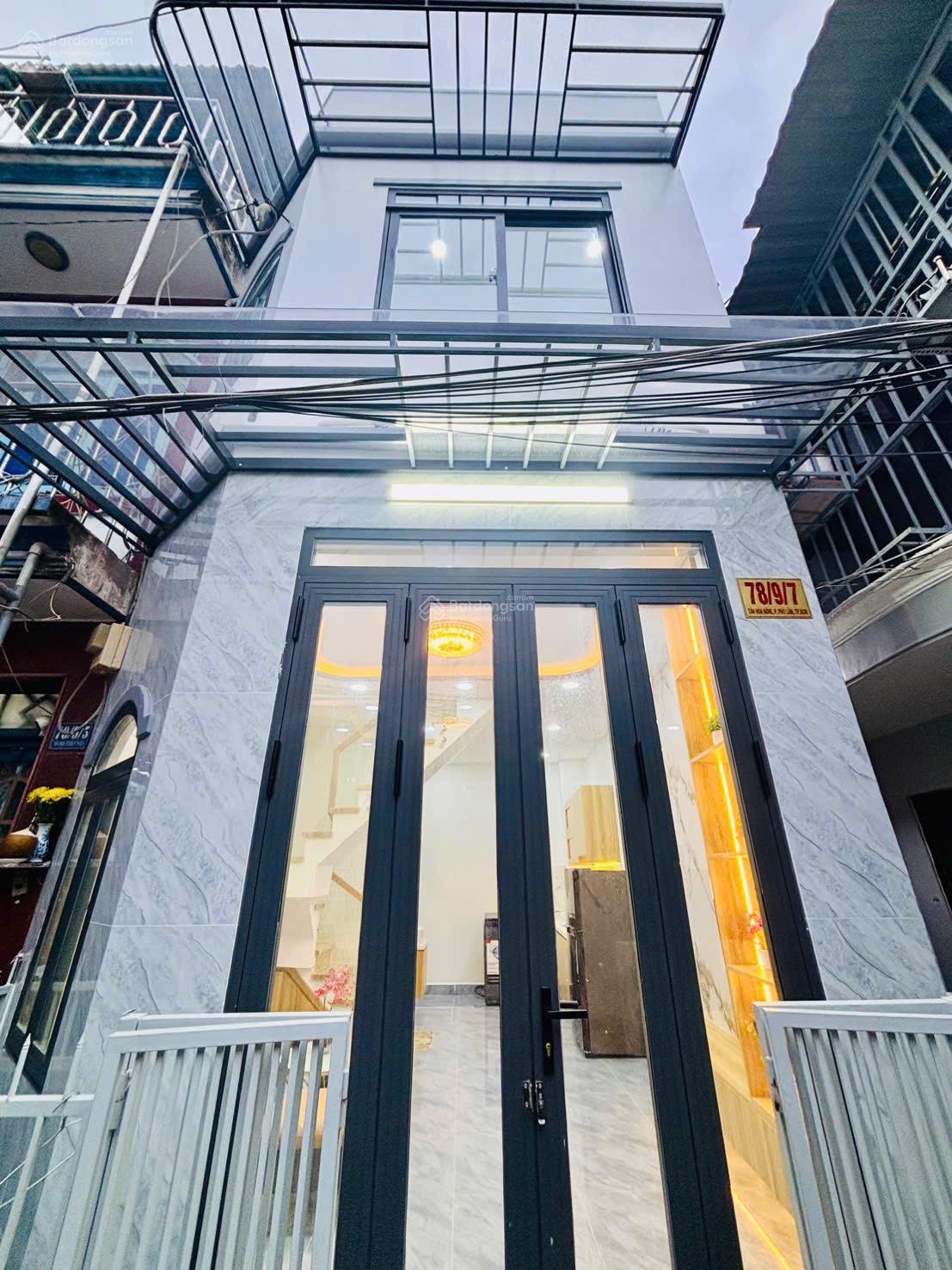 Hoa hồng 50tr - Bán nhà 78/9/7 Tân Hoà Đông - Giá 3.75 tỷ