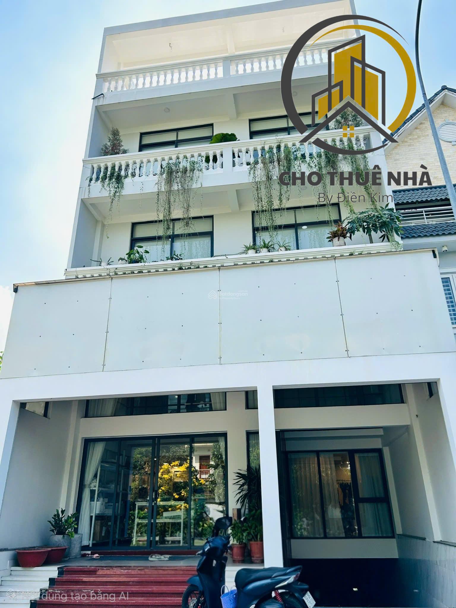 Nhà Đường Phan Đăng Lưu diện tích: 8x20m hầm trệt 3 lầu cho thuê