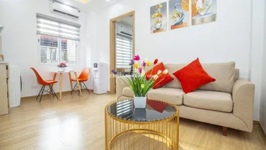 Tòa nhà Sumitomo cho thuê căn hộ dịch vụ 1 ngủ 60m2 tại Linh Lang, gần Lotte, Deawoo