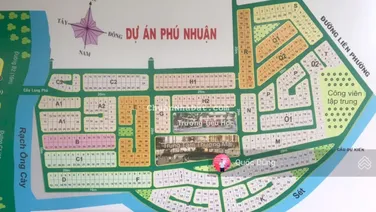 Trục chính đường 659 - Bán lô A2 tại KDC Phú Nhuận P. PLB - DT 14,2x24,2m(342m2) - giá bán 117tr/m2