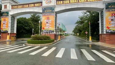 NHÀ MẶT TIỀN TÂN SƠN (4x23) ĐỐI DIỆN SÂN GOLF TÂN SƠN NHẤT