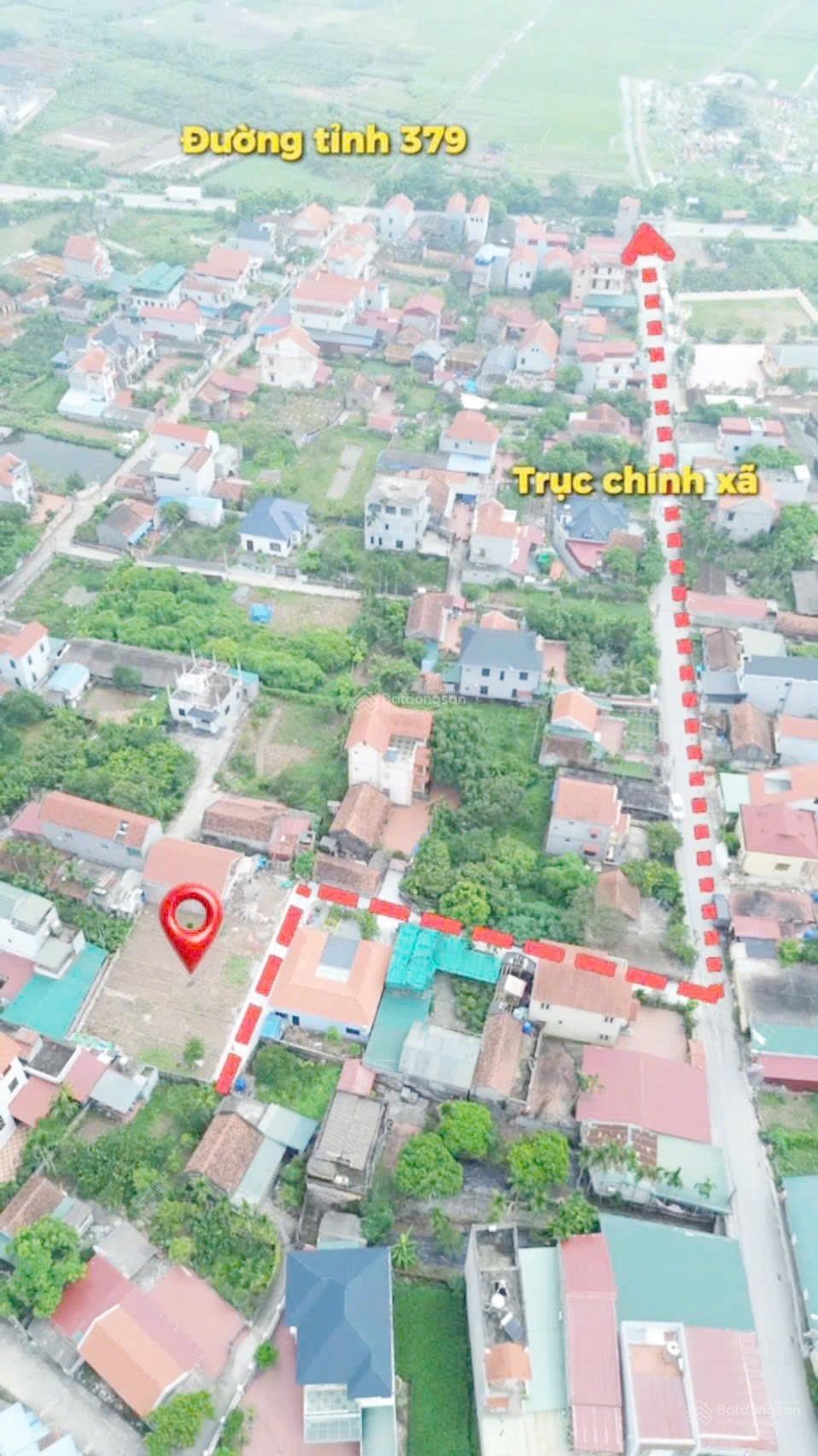 90,5m2 tại Tân Dân Khoái Châu nay là Triệu Việt Vương - Hưng Yên Đất full thổ cư, đường ô tô vào