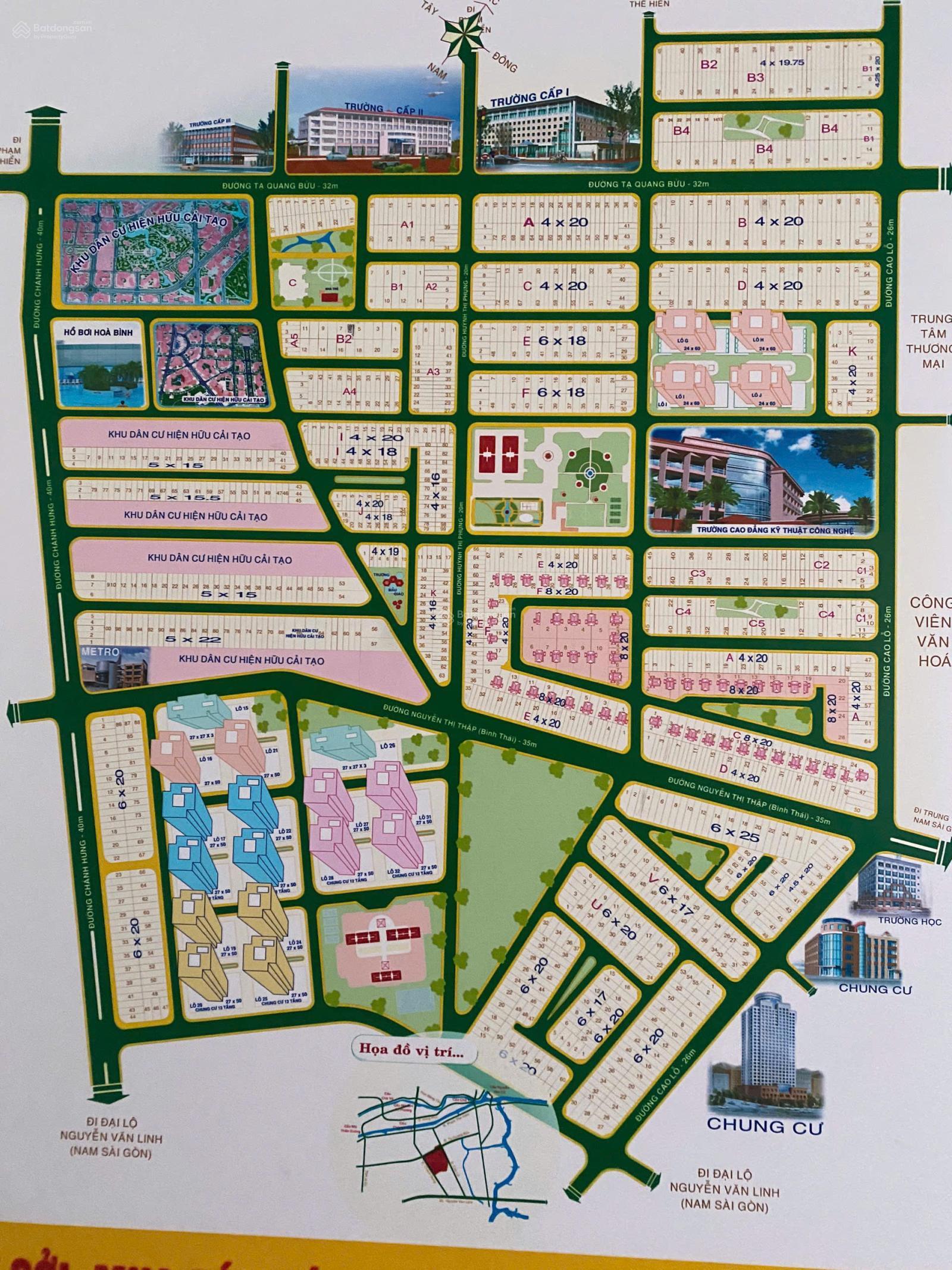 Bán nhà góc 2MT đường Phạm Hùng, xã Bình Hưng, huyện Bình Chánh. DT 226m2 2 lầu sổ hồng giá 68 tỷ