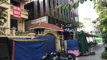 Cho thuê biệt thự view hồ bán đảo Linh Đàm, Hoàng Liệt DT 150m2/3 tầng giá 60 tr/tháng làm cafe, VP