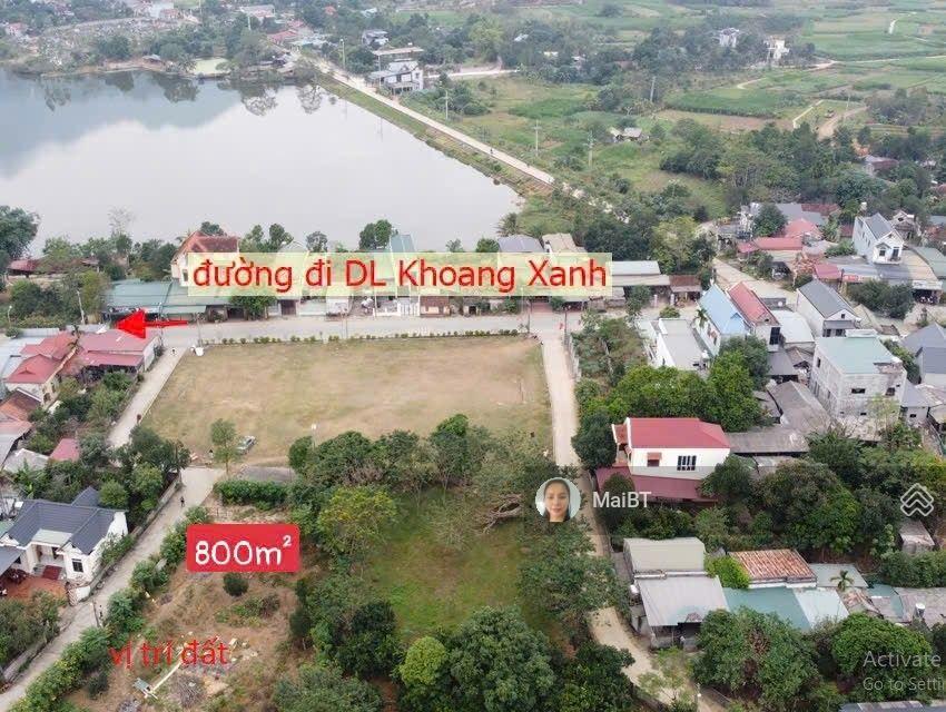 800m2 33m mặt tiền, gần hồ, cạnh sân bóng