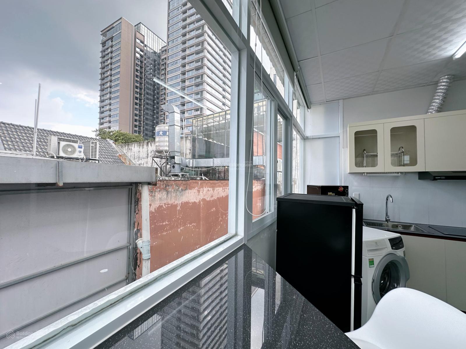 Khai trương căn hộ 1PN 40m2, full nội thất, giặt riêng, ngay Lim Tower Q1,Hồ Con Rùa,CV Lê Văn Tám