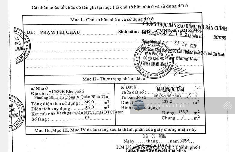 Hàng Hiếm! Bán nhà mặt tiền 178 Mã Lò , đối diện bệnh viện Bình Tân, 133m2, giá 14.9 tỷ