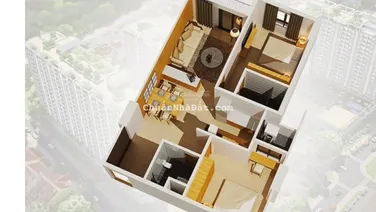 Cho thuê chung cư Bộ Công An DT 72 m2 căn 2PN nội thất cơ bản