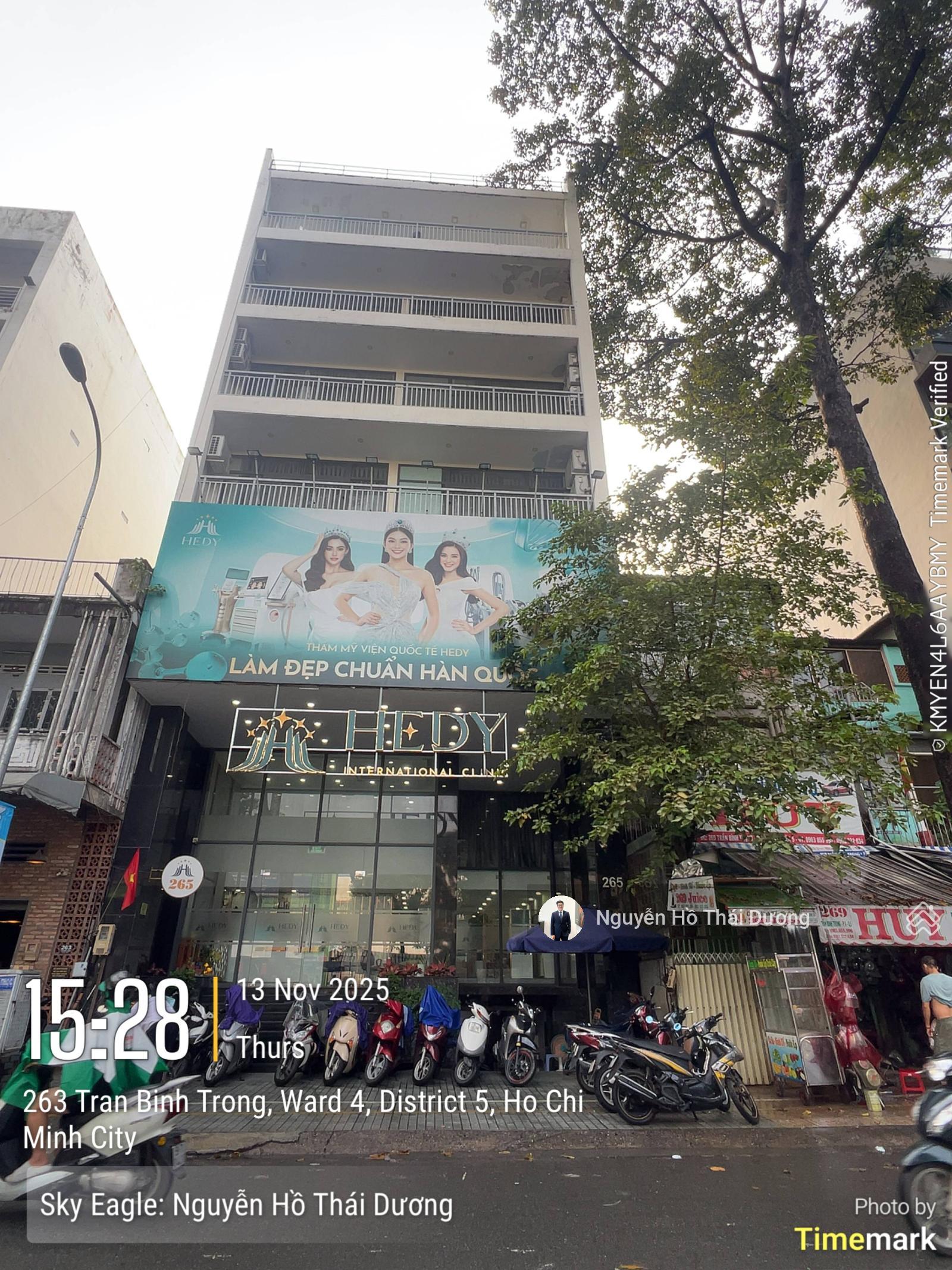 Toà nhà siêu vị trí, khan hiếm - 10x20m nở hậu, 1 Hầm 7 Lầu, 1185m2 Sàn, HĐT 300 Triệu/Th - 155 Tỷ