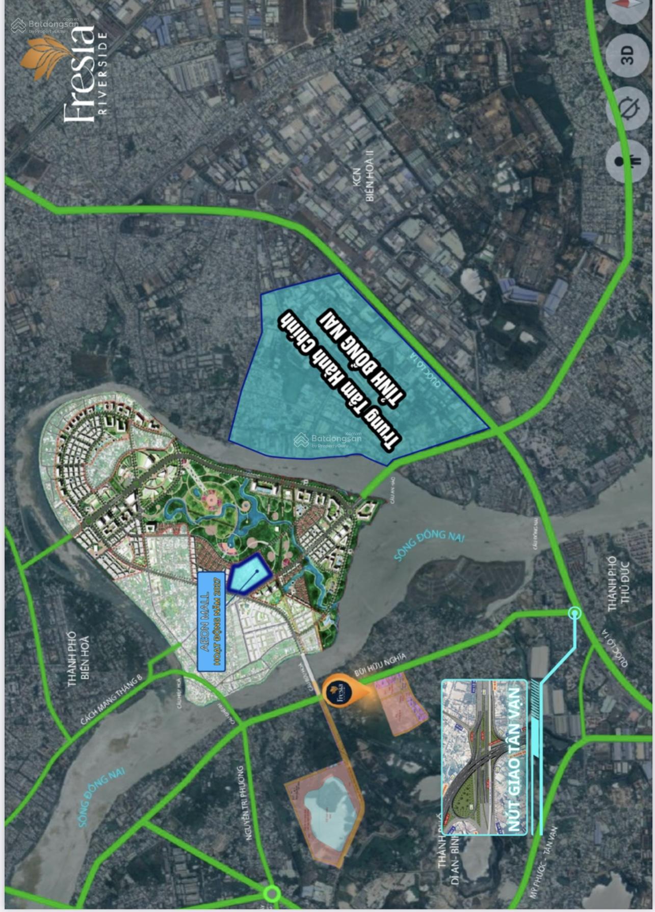 Căn hộ View sông Đồng Nai - 51 m2 giá 1.9 tỷ 2 PN 1WC Hoàn thiện cơ bản - Lh 0931 277 *** Mr Long