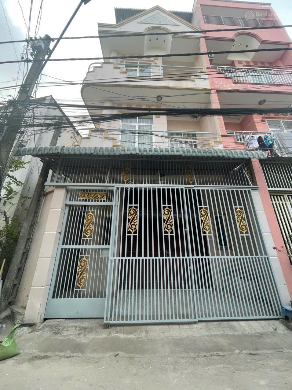 Bán nhà 3 tầng kiên cố hoàn công - ngay khu trung tâm sầm uất - hẻm thông 5m oto qua lại - 3tỷ7