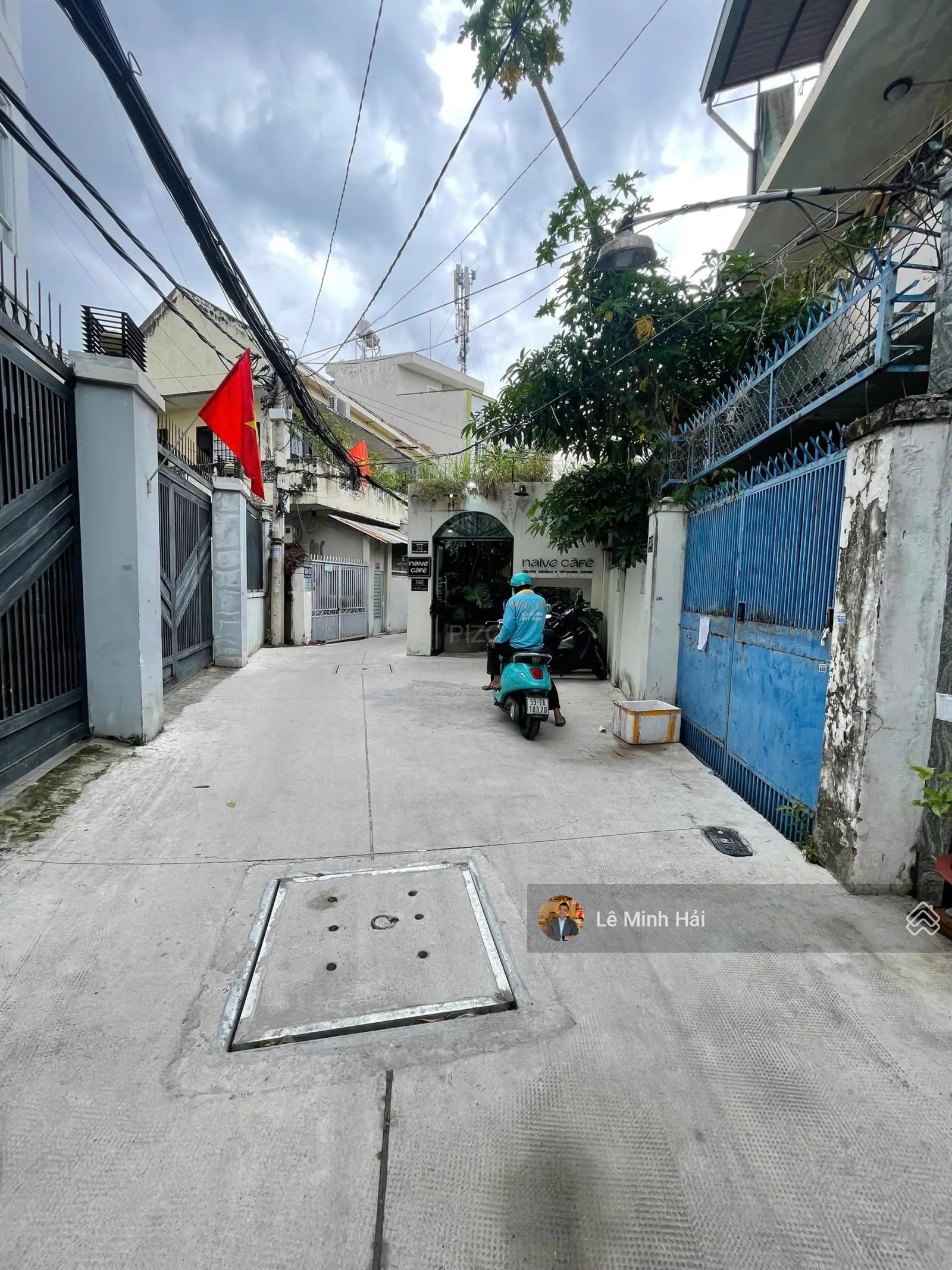 Hẻm Xe Hơi Võ Thị Sáu. Phường Tân Định. Quận 1 - KC : 3 Tầng ( 7,4 x 15m ) - 105m2 - Giá 26,8 Tỷ