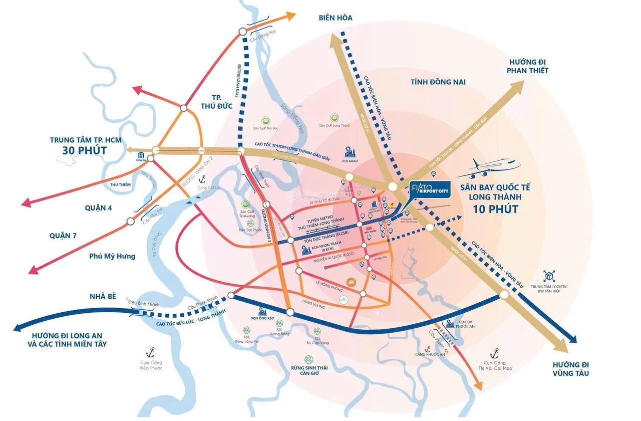Bán căn hộ Fiato Airport City liền kề sân bay Long Thành - căn đẹp, view triệu đô metro, tầng trung Bán căn hộ Fiato Airport City liền kề sân bay Long Thành - căn đẹp, view triệu đô metro, tầng trung