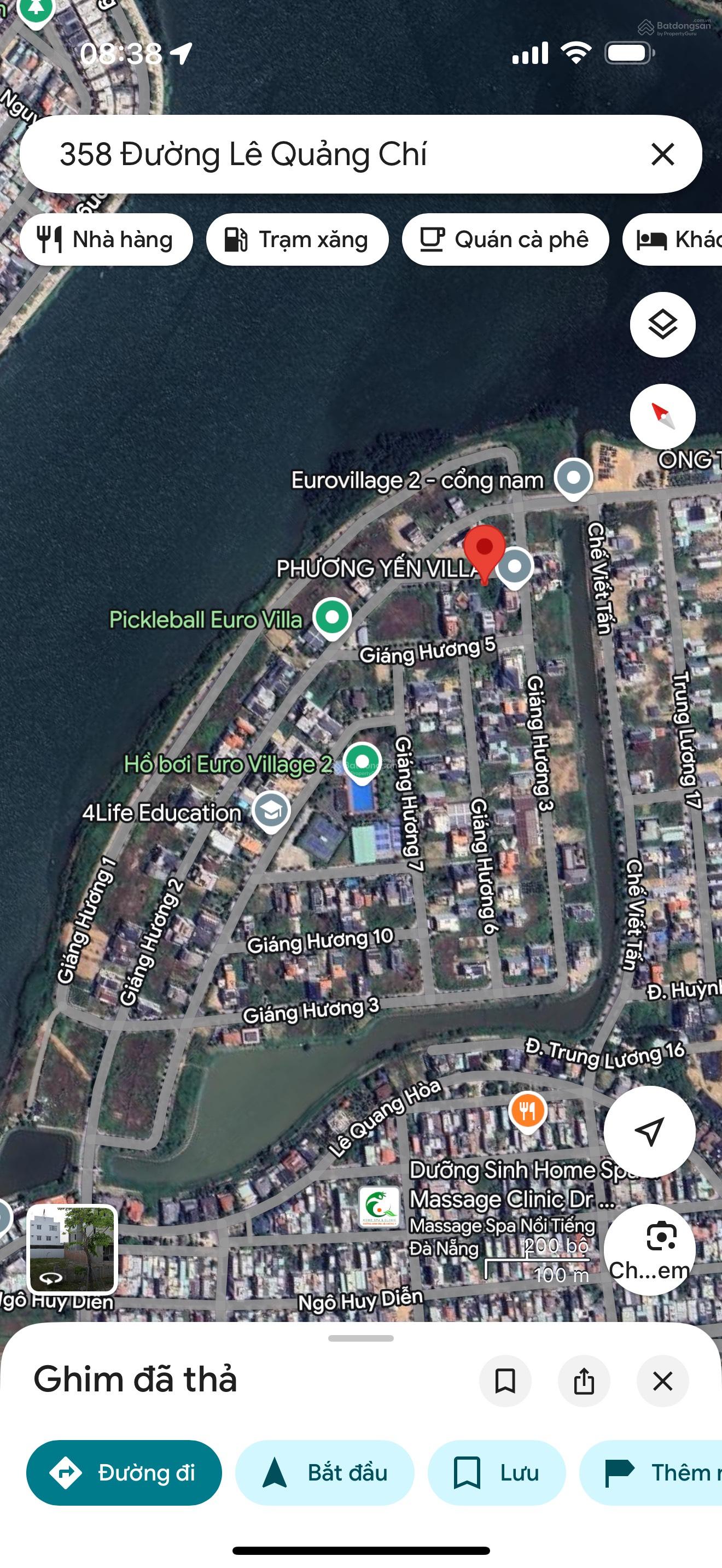 Bán đất biệt thự Euro Village 2 đường Giáng Hương 4 - Hoà Xuân - Đà Nẵng. Chủ rin chưa qua đầu tư.