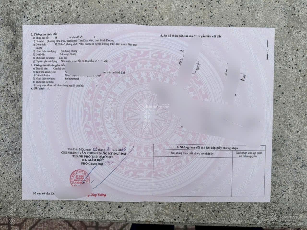 Becamex Hòa Lợi, lầu 3 hồng: 155 triệu. Còn góp 20 năm 330 triệu, toàn quốc mua được