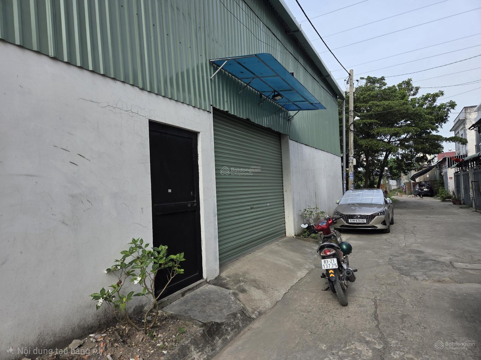 Chính chủ cho thuê nhà xưởng Thạnh Lộc, Q12, DT: 100m2