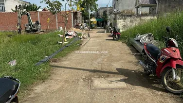 Cần bán nhanh 75m2 đất thổ cư ấp 2/5 Long Hậu đã xin giấy phép xây dựng giá bán nhanh 870tr