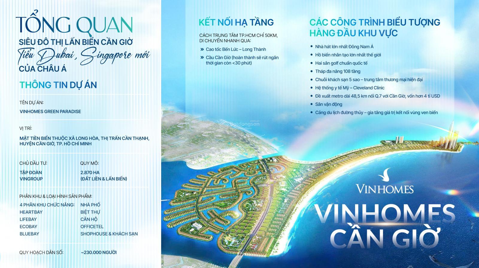 Hót, cần bán nhanh lô Ánh sáng 7, 75m2 Vinhomes Green Paradise - giá đợt đầu