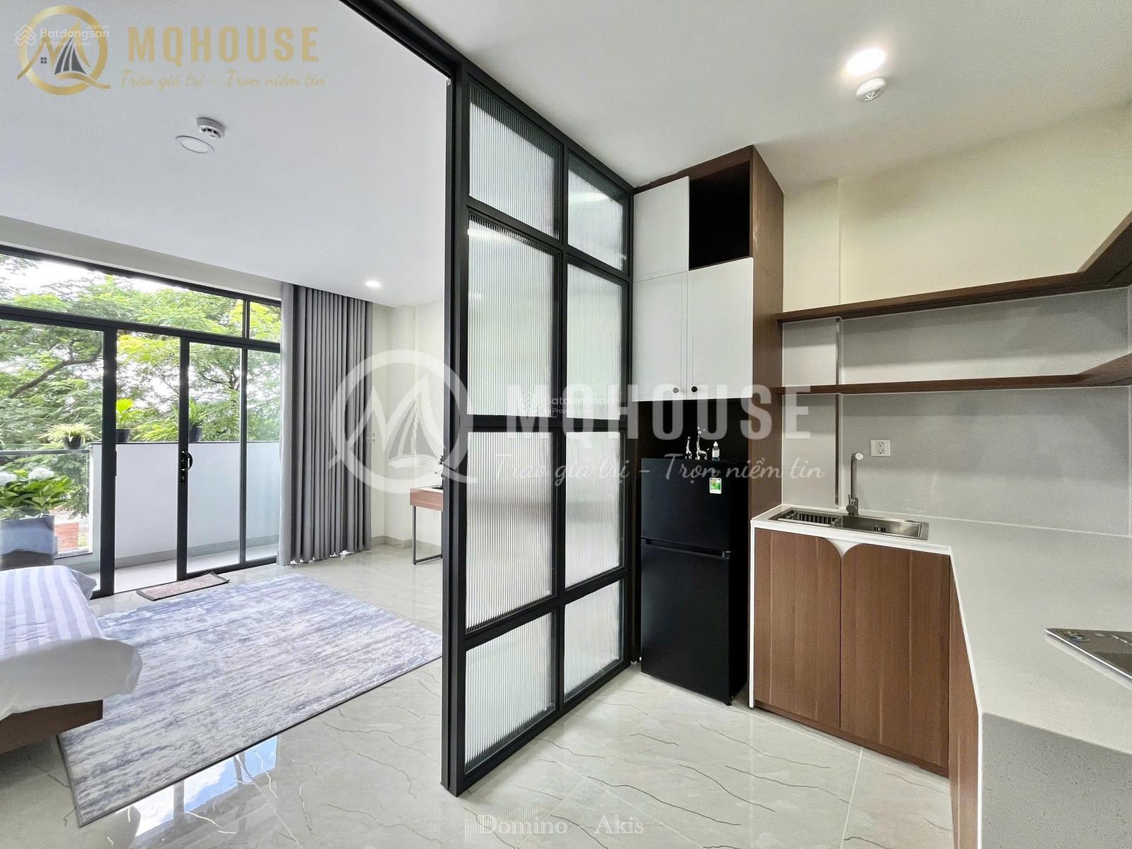 Khai trường toà nhà mới nhiều căn 1 phòng ngủ. Ban công lớn ngập ánh sáng. Gần ngay Đảo Kim Cương