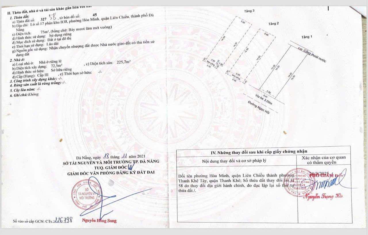 Bán nhà 3 tầng siêu đẹp MT Ngọc Hồi, giá 7,25 tỷ, 75m2 LH Quy 0905 959 ***