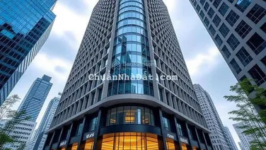 Thu nhập cao! Toà nhà góc 2MT tại Nơ Trang Long (9,8x30m) - H 9T - TN 300tr - giá bán 90 tỷ