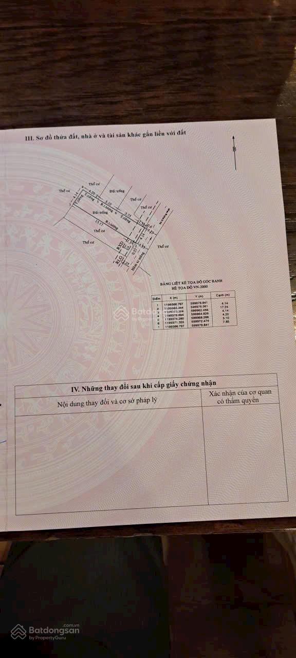 Đất hẻm xe hơi Thống Nhất p16 Giá: 7,05 tỷ