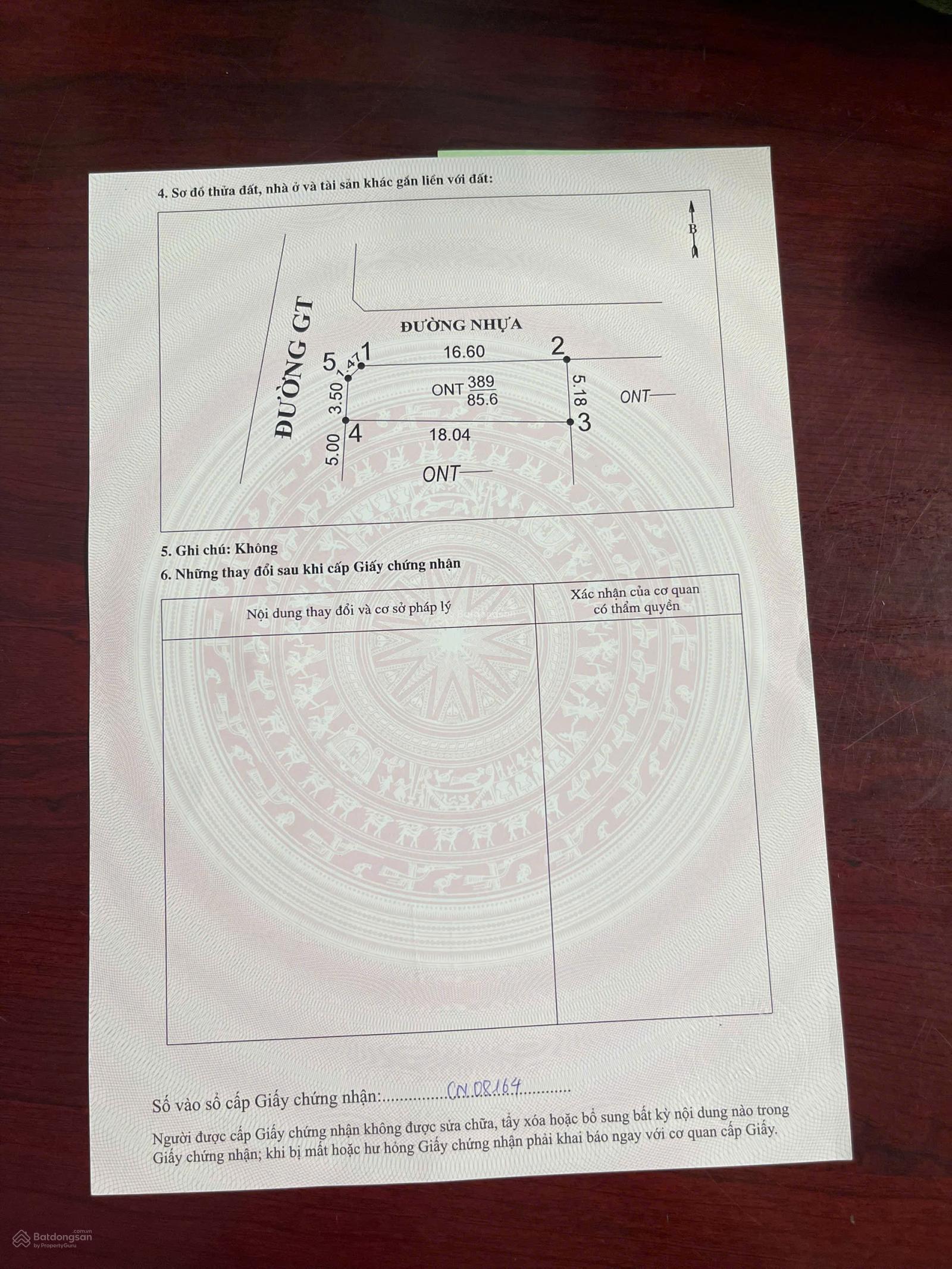 Nếu anh chị đang có 600 triệu thì đừng bỏ lỡ lô đất 100m2 sẵn sổ gần Vườn Vua Resort mặt tiền rộng