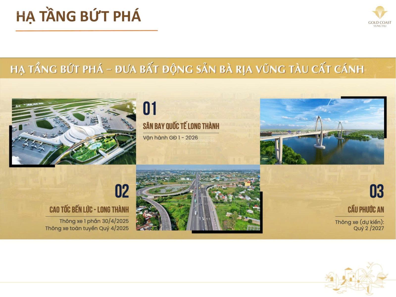 Gold Coast Vũng Tàu cơ hội đầu tư tâm điểm 2025, vị trí trung tâm tiềm năng tăng giá lớn