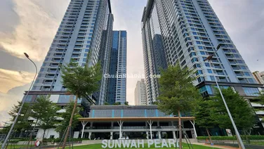 Bán căn hộ Sunwah Pearl 1PN, sân vườn, view sông, full nội thất đẹp: 9.5 tỷ