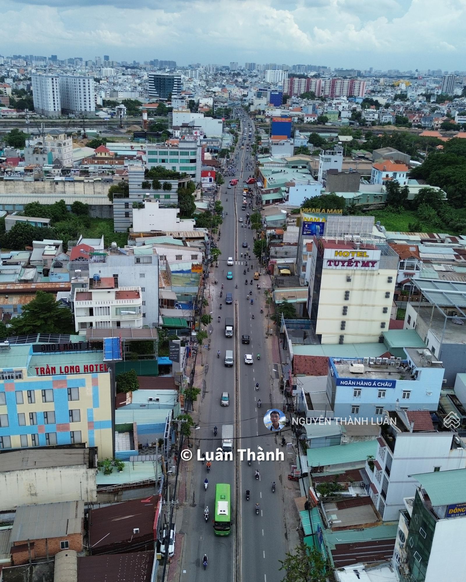 Căn góc mặt tiền Hà Huy Giáp, 105m2 không lộ giới