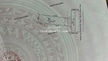 Đất mặt tiền đường Đình Phú Thuận, ngay vòng xoay Hiệp Thành 3 - diện tích: 6.6 x 27m