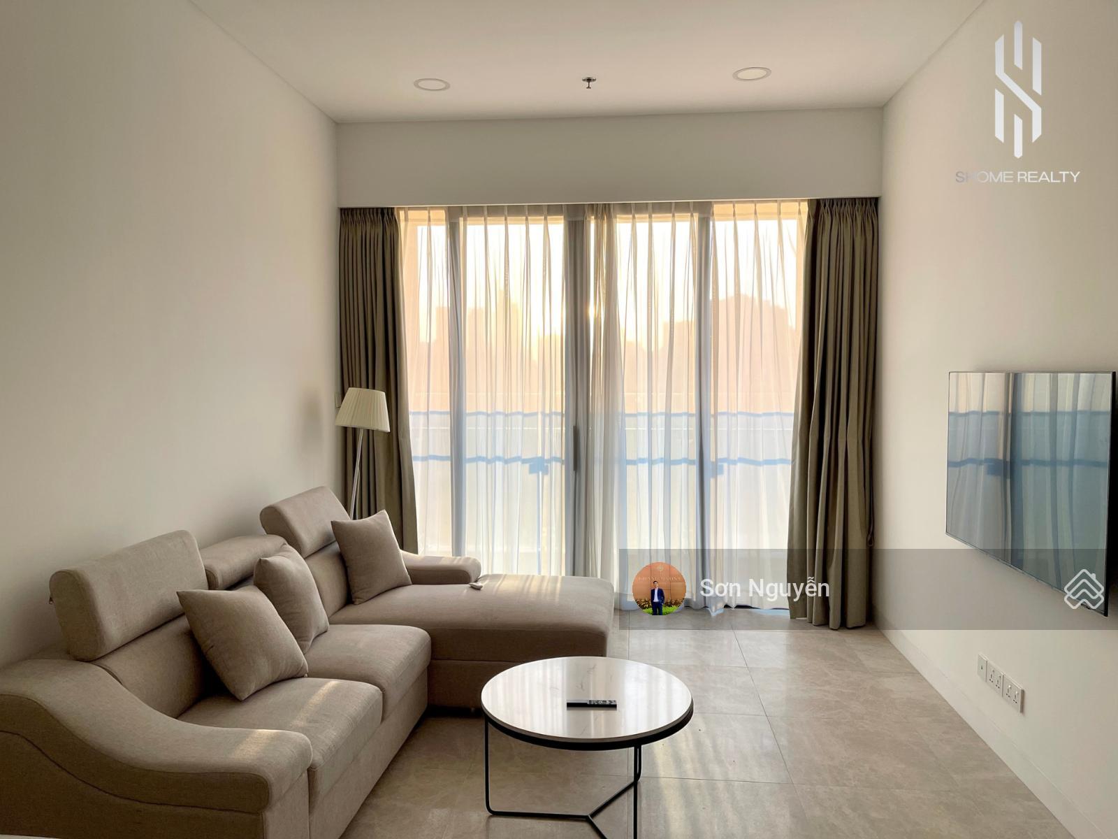 Cho thuê The River - Căn 1PN full nội thất mới - Tầng cao - View sông & q1, ngắm pháo hoa trực diện