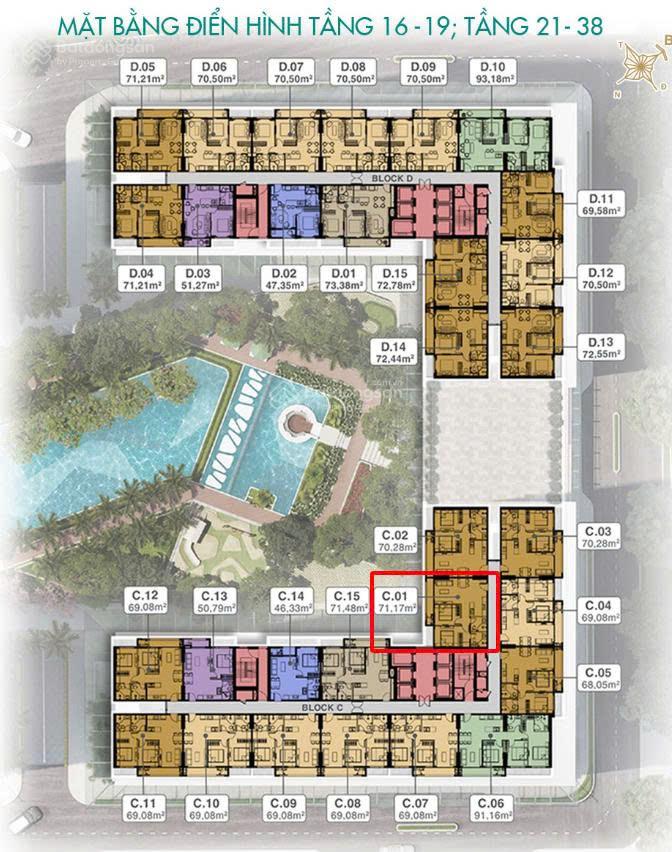 Bán căn hộ chung cư Lavita Thuận An, 44 triệu/m², 71m2, 2PN, 2WC