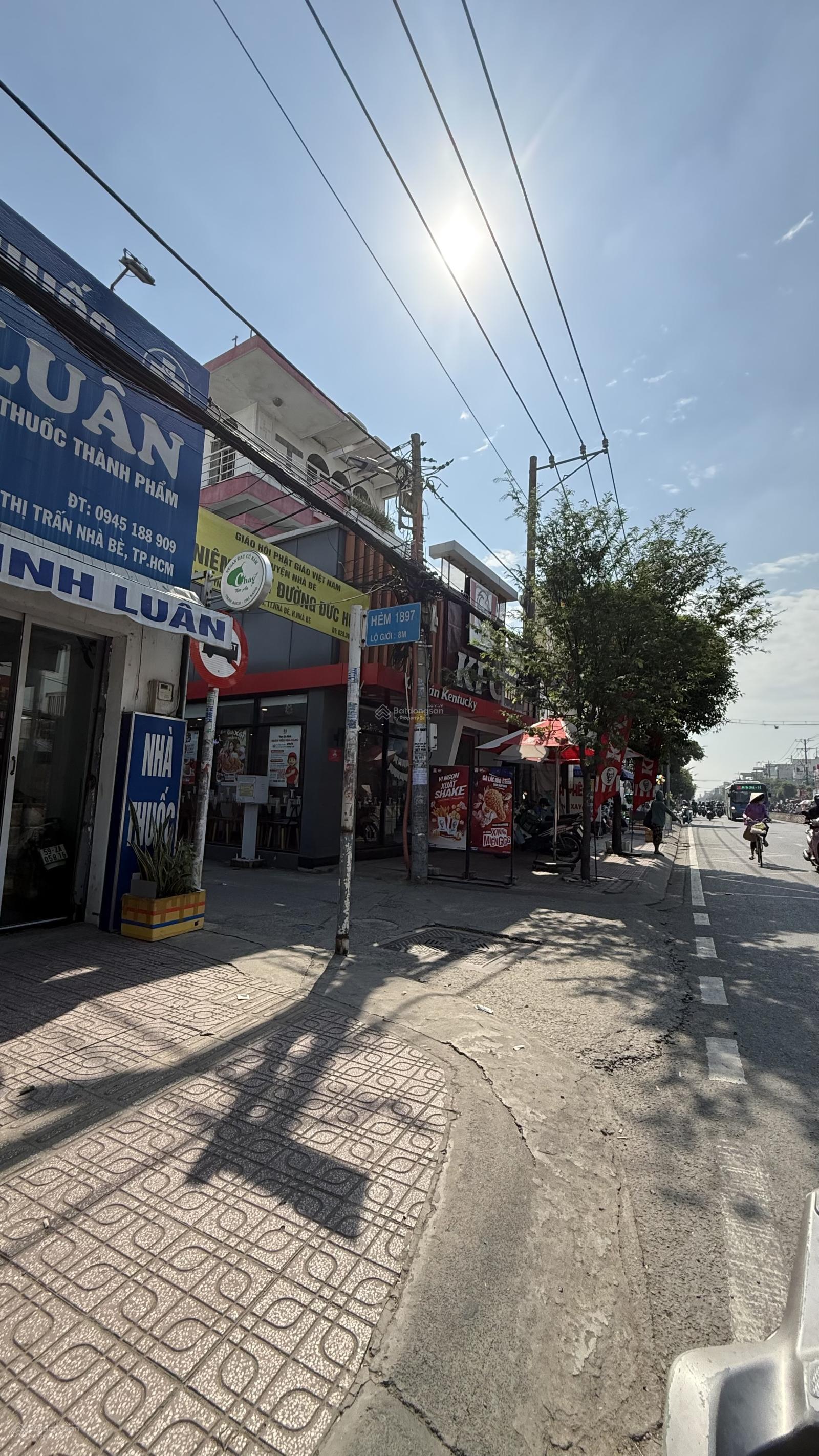 Nhà HXH Huỳnh Tấn Phát 65tr/m2 gần cầu Phú Xuân cách MT đường 40m