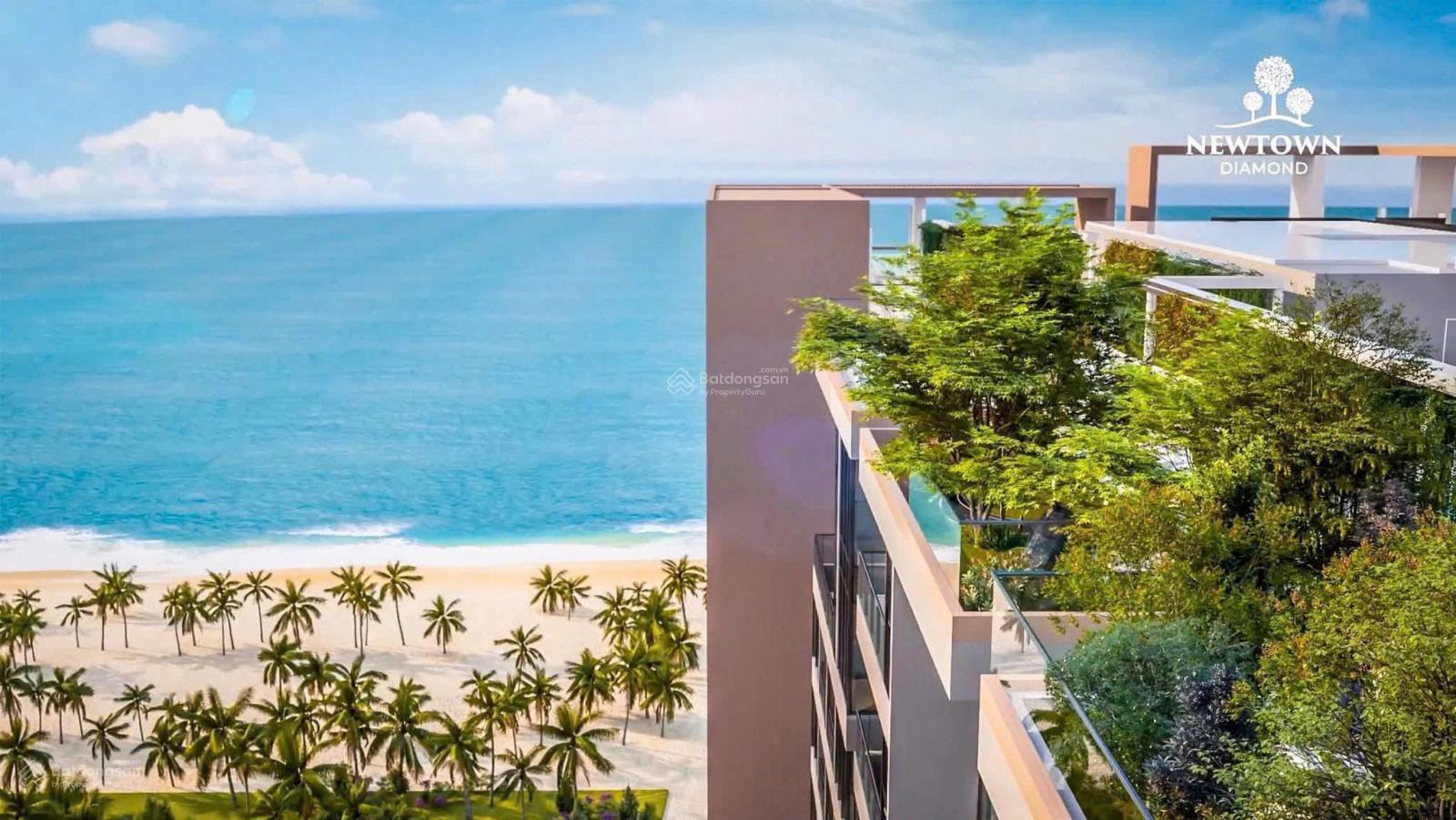 Căn hộ trực diện biển Newtow Diamond, giá gốc CĐT, hỗ trợ vay ngân hàng 70% miễn lãi 24 tháng