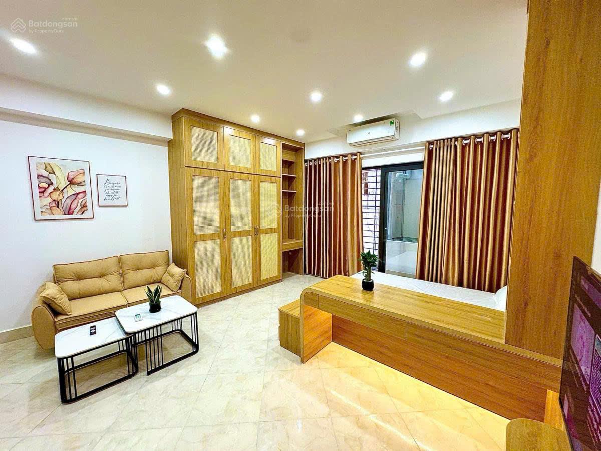 Tòa nhà dòng tiền 2tỷ/năm, ôtô tránh, t/máy 116m2x8T, Ngọa Long-Từ Liêm, đủ GPXD+PCCC, 29 căn hộ