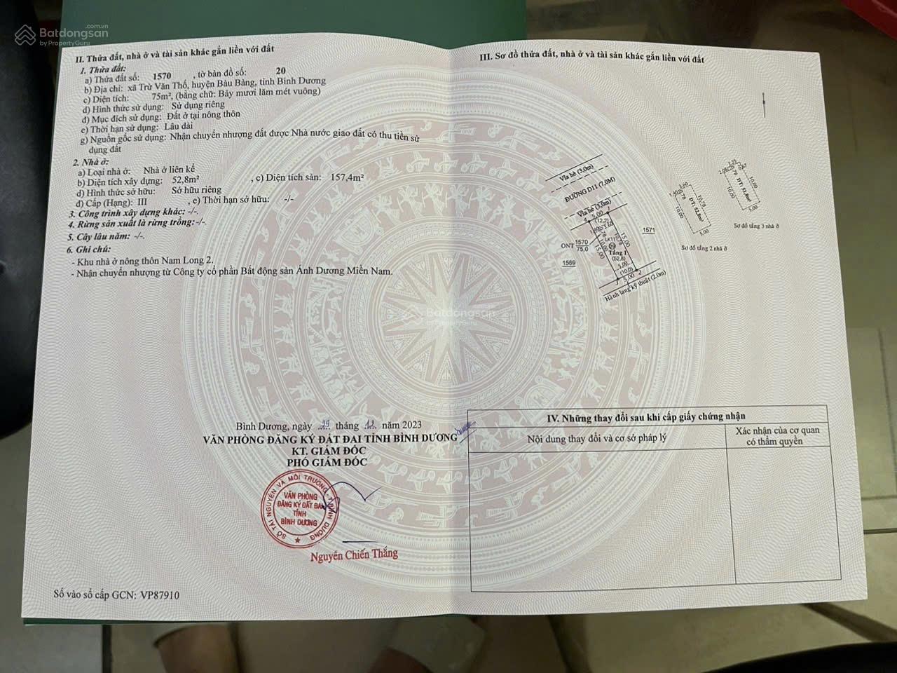 Ngộp! Bán lỗ giá 1 tỷ 650 triệu căn 75m2 1 trệt 2 lầu, đã có sổ - Chính chủ 0906 443 *** đi xem